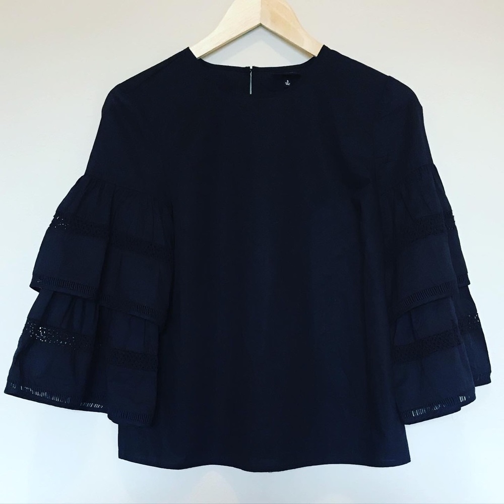 Who What Wear // S // flare sleeve // shirt